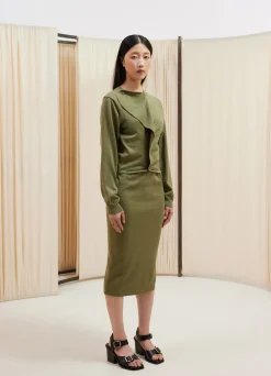 New ROBE CARDIGAN Femme Maille|Robes