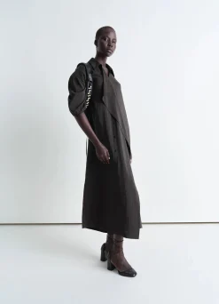 Hot ROBE CHEMISE ASYMÉTRIQUE Femme Robes