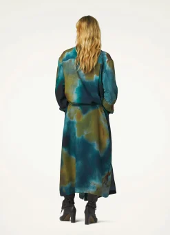 Cheap ROBE LONGUE IMPRIMÉE Femme Robes