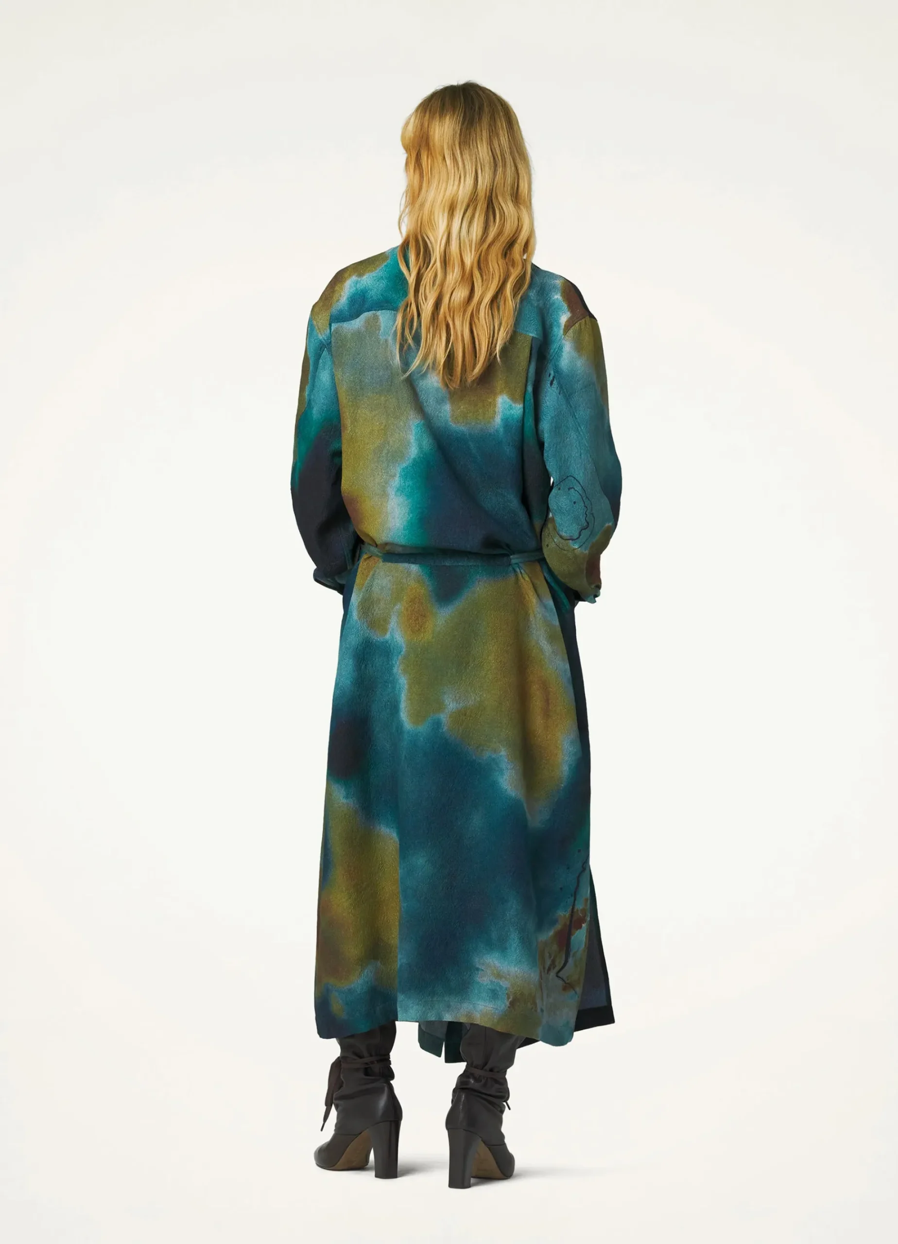 Cheap ROBE LONGUE IMPRIMÉE Femme Robes