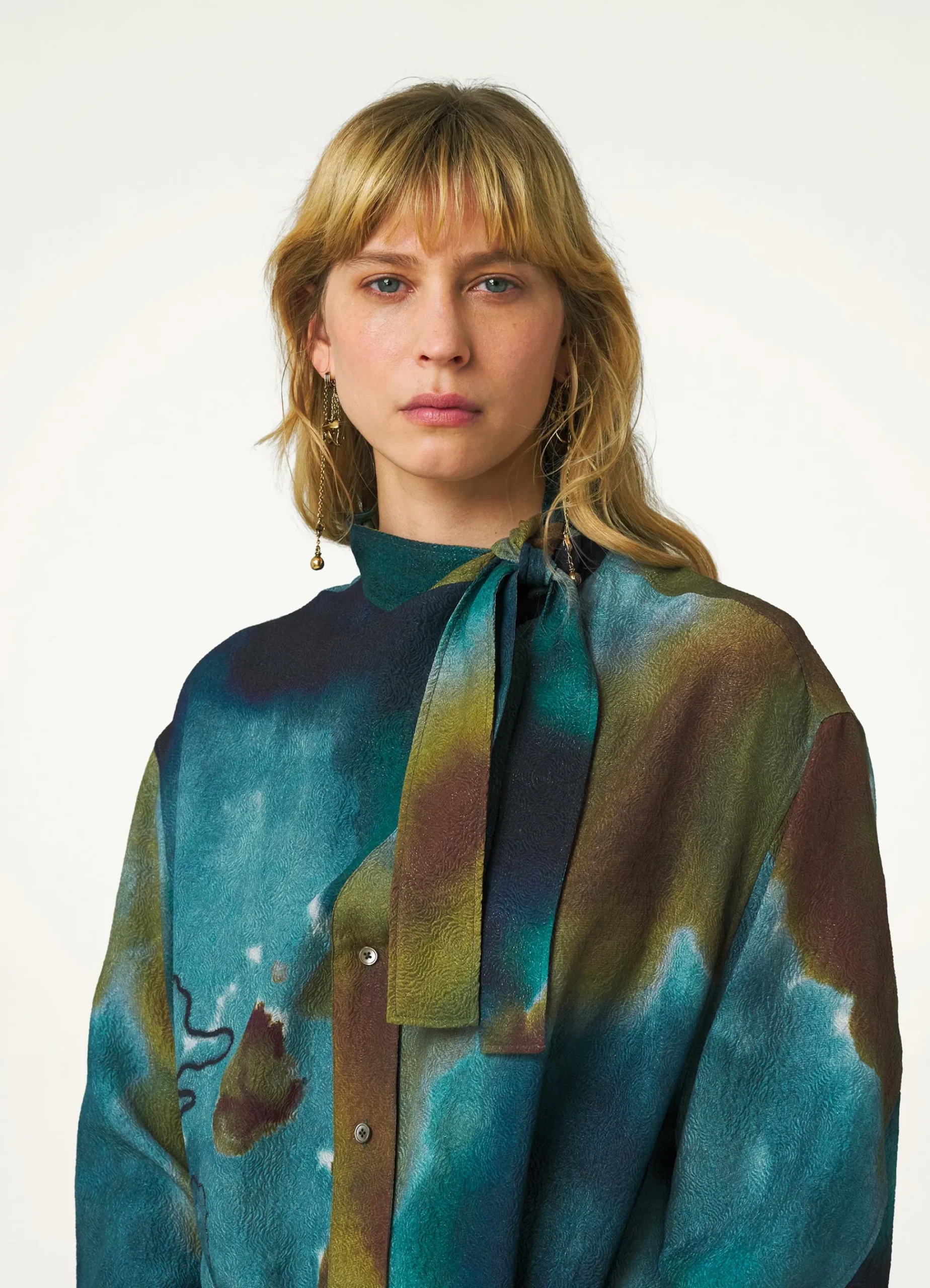 Cheap ROBE LONGUE IMPRIMÉE Femme Robes