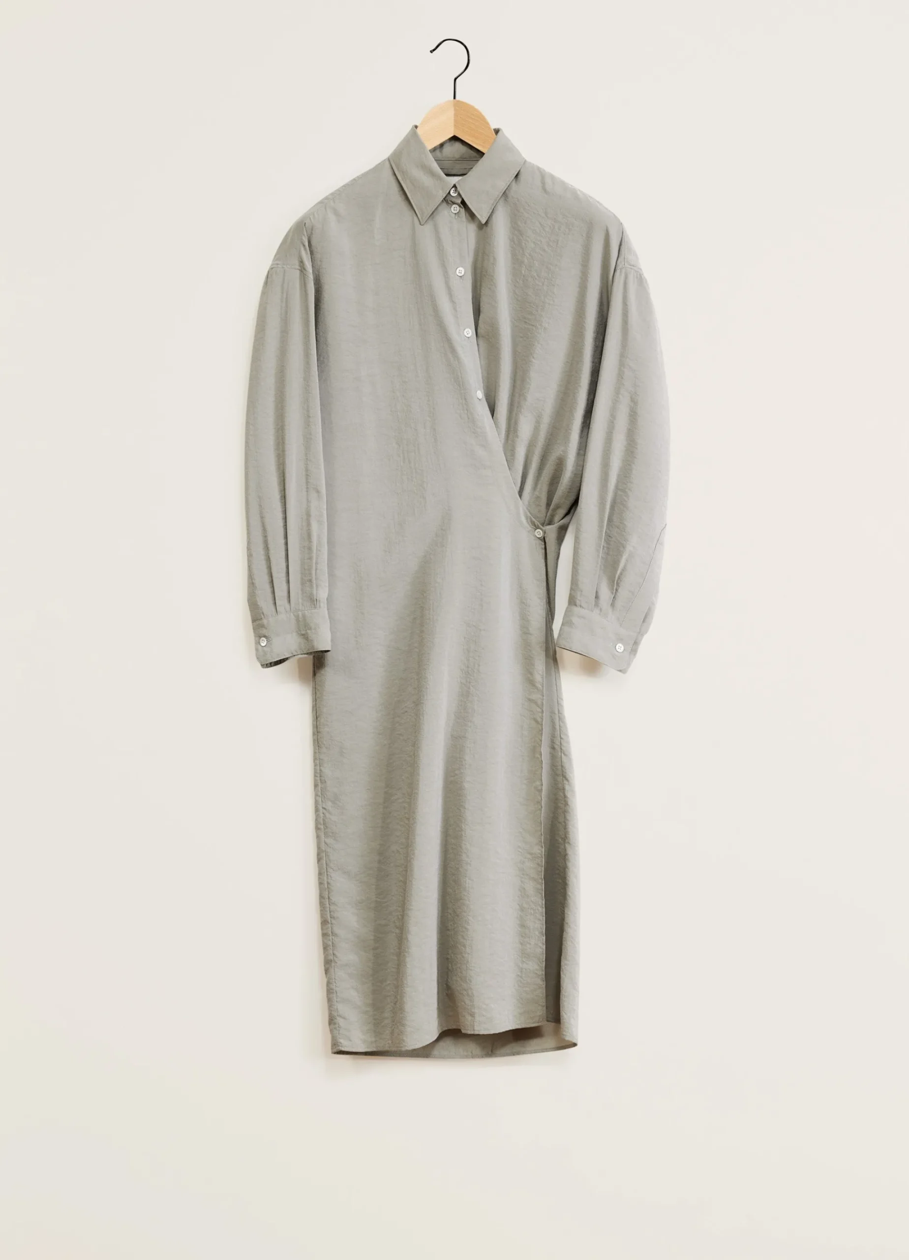 Cheap ROBE TWISTED À COL DROIT Femme Robes