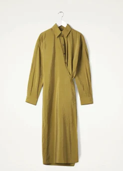 Clearance ROBE TWISTED À COL DROIT Femme Robes