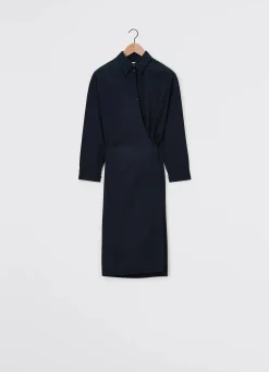 Outlet ROBE TWISTED À COL DROIT Femme Robes