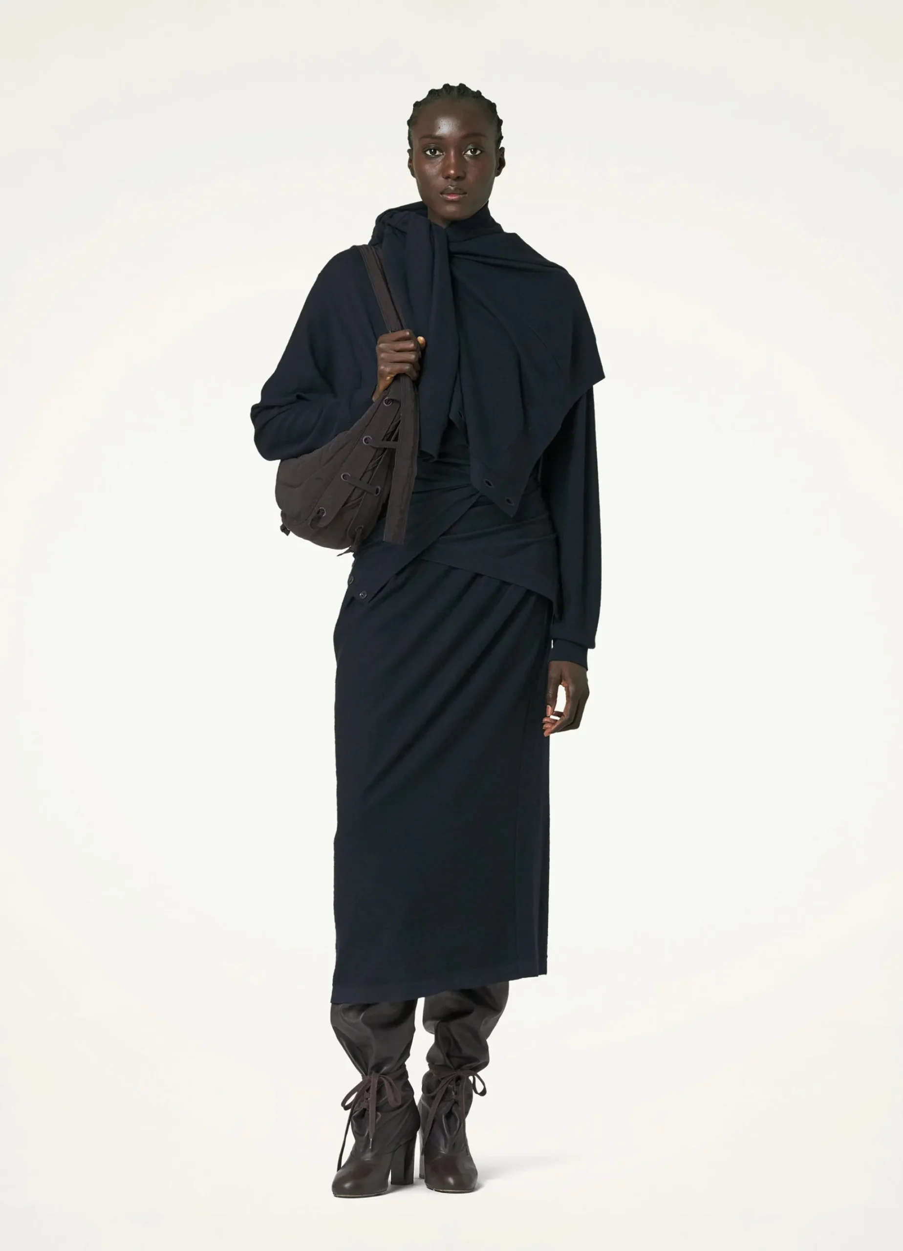 Discount ROBE TWISTED EN TROMPE L'ŒIL Femme Robes