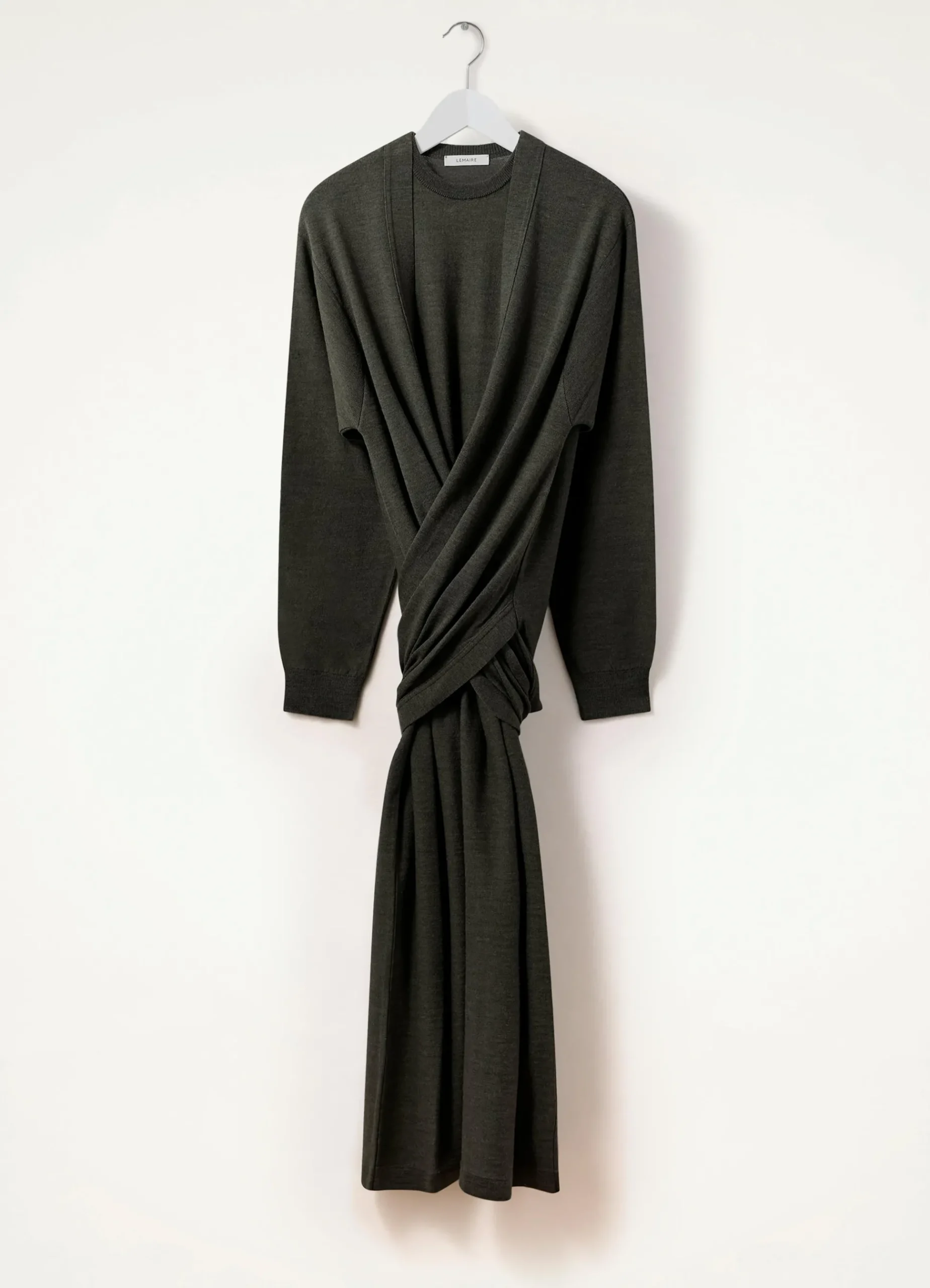 Cheap ROBE TWISTED EN TROMPE L'ŒIL Femme Robes