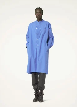 Store ROBE-CHEMISE À COL OFFICIER Femme Robes