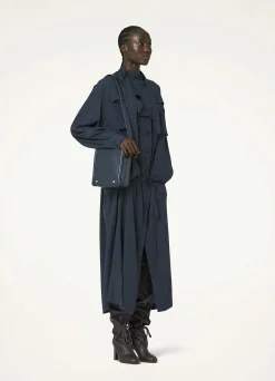 Cheap ROBE-CHEMISIER À DEUX POCHES Femme Robes