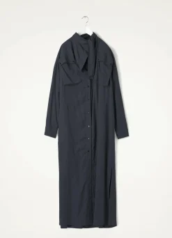 Cheap ROBE-CHEMISIER À DEUX POCHES Femme Robes