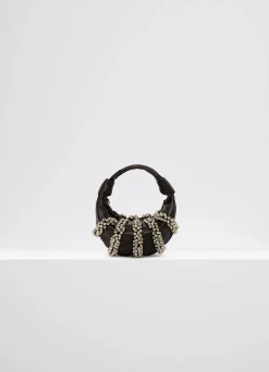 Shop SAC FORTUNE CROISSANT MINI MODÈLE À CLOCHETTES Femme Ligne Fortune Croissant|Ligne Croissant