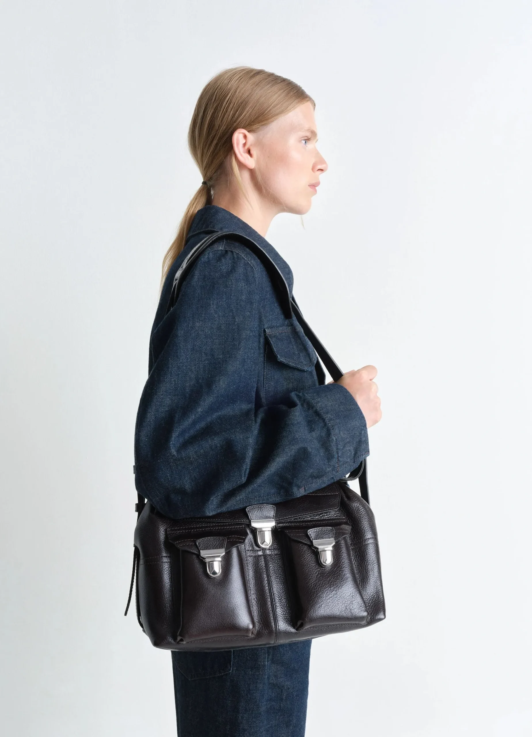 Fashion SAC GEAR MOYEN MODÈLE Femme Ligne Gear|Ligne Gear