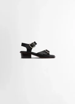 Store SANDALES AVEC BRIDES ET TALONS CARRÉS DE 35MM Femme Chaussures