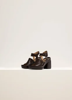 Shop SANDALES COMPENSÉES MATELASSÉES Femme Chaussures