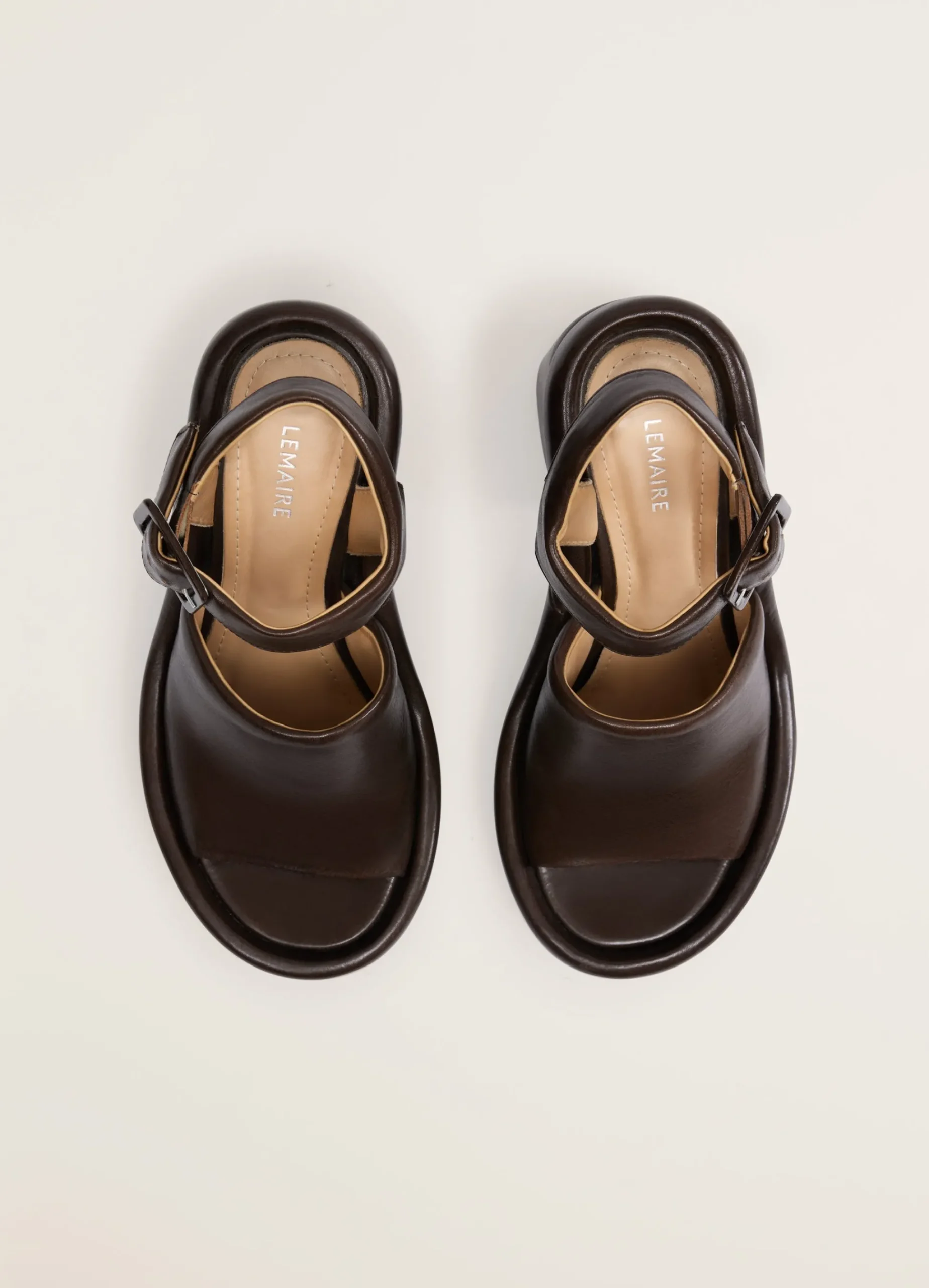 Shop SANDALES COMPENSÉES MATELASSÉES Femme Chaussures