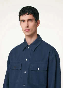 Best Sale SURCHEMISE TRUCKER Homme Denim|Vestes & Outerwear