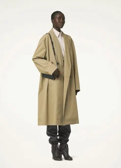 Clearance TRENCH À COL ENVELOPPANT Femme Manteaux|Manteaux