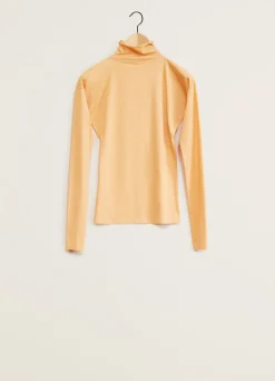 Flash Sale T-SHIRT À COL MONTANT SECOND SKIN Femme Hauts