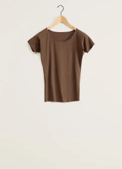 Hot T-SHIRT À MANCHES COURTES SECOND SKIN Femme Hauts
