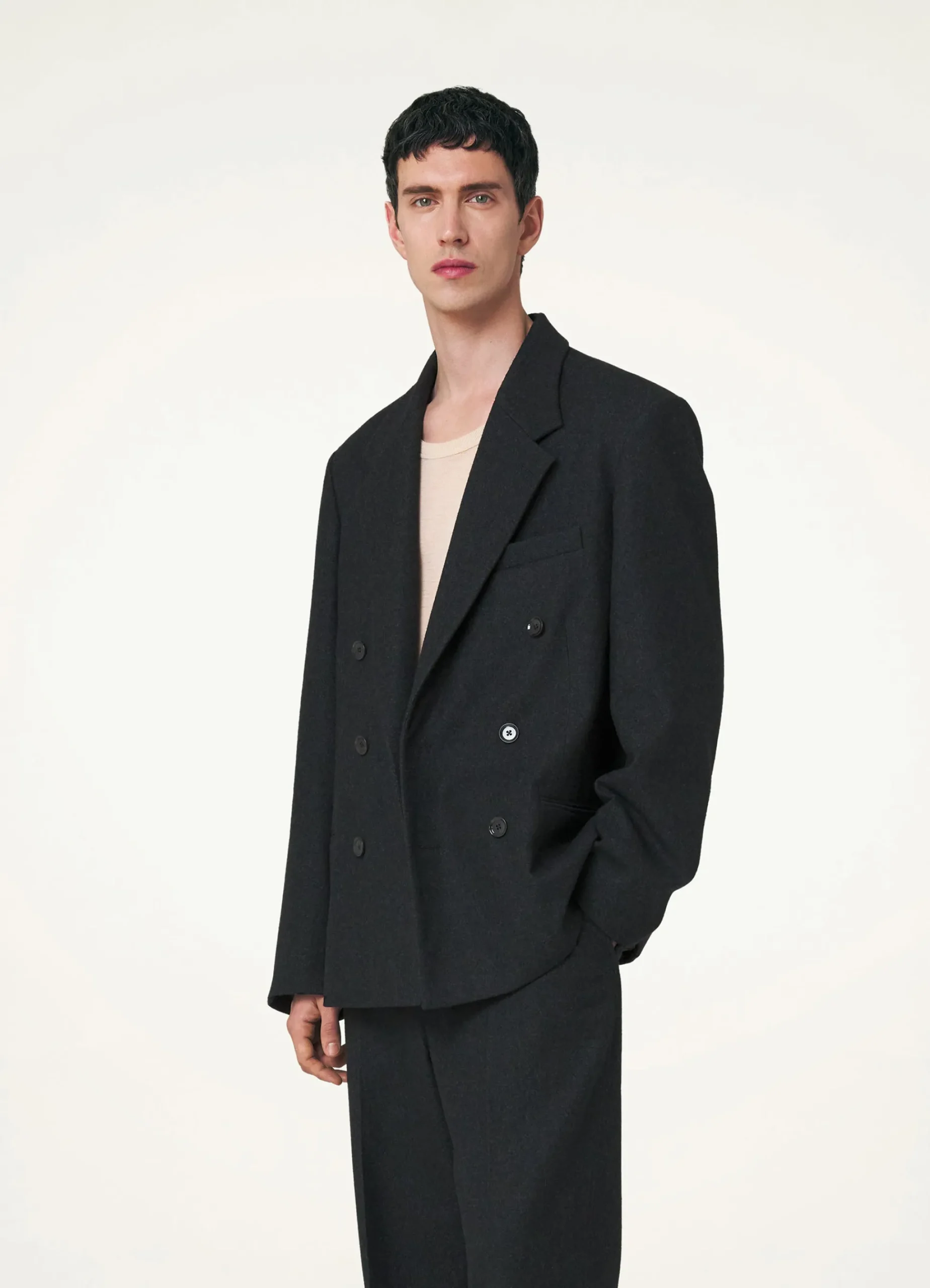 Hot VESTE À DOUBLE BOUTONNAGE BOXY Homme Vestes & Outerwear