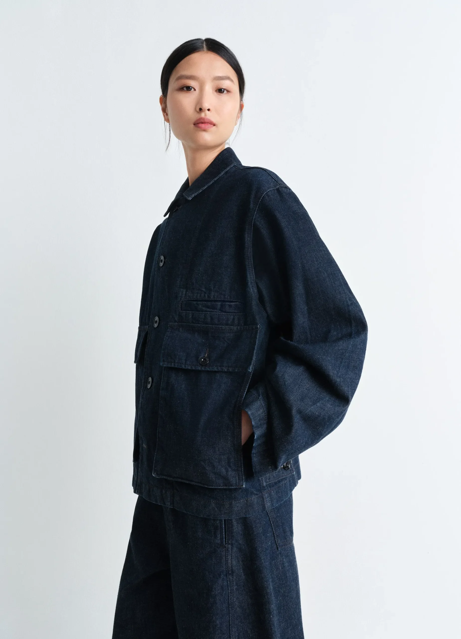 Discount VESTE BOXY Femme Denim|Vestes & Outerwear