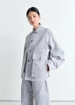 Clearance VESTE BOXY Femme Denim|Vestes & Outerwear