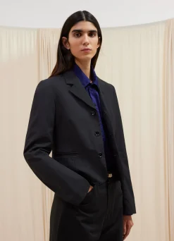 Best VESTE COURTE À SIMPLE BOUTONNAGE Femme Vestes & Outerwear