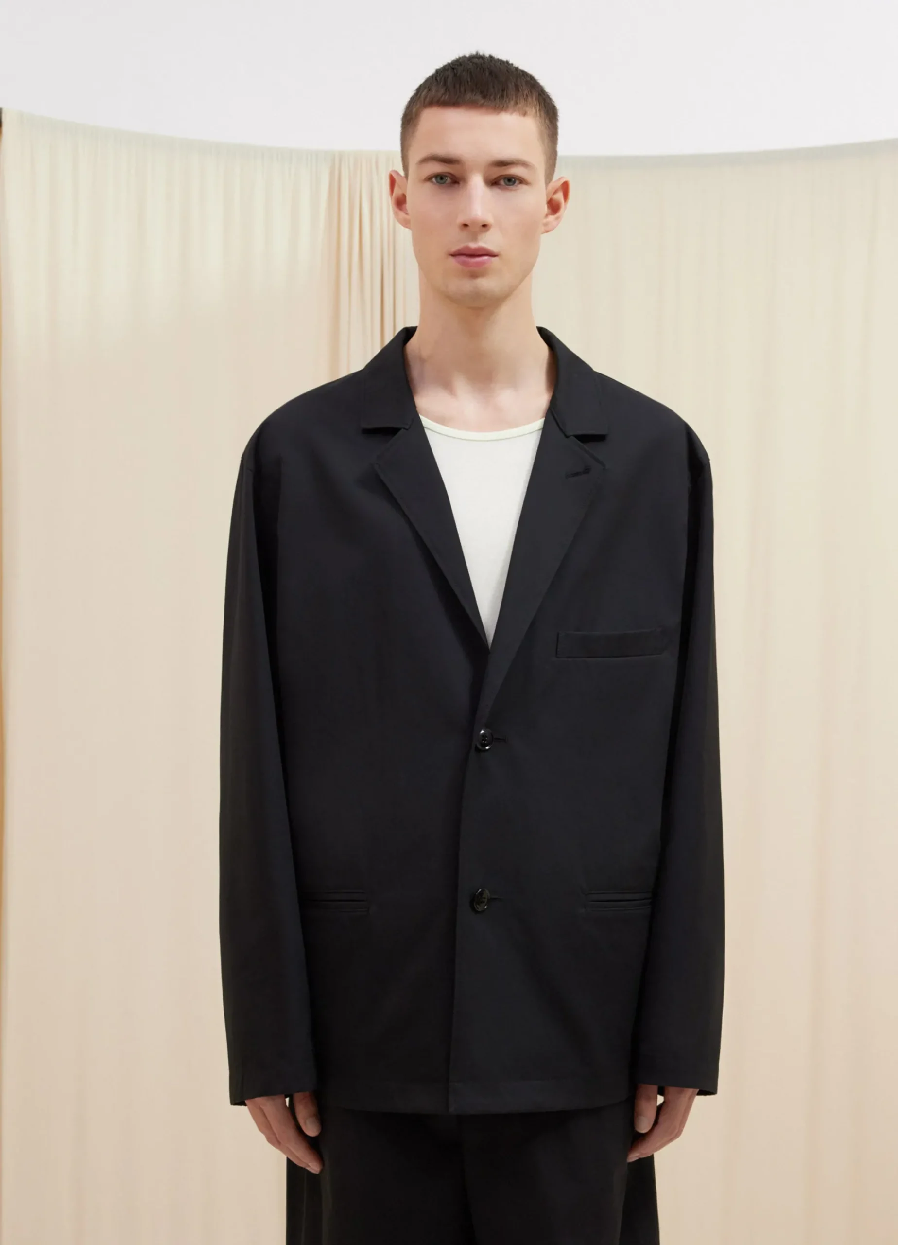 Clearance VESTE EASY À SIMPLE BOUTONNAGE Homme Vestes & Outerwear