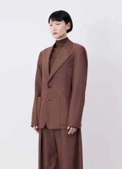 Discount VESTE TAILORED AJUSTÉE À SIMPLE BOUTONNAGE Femme Vestes & Outerwear