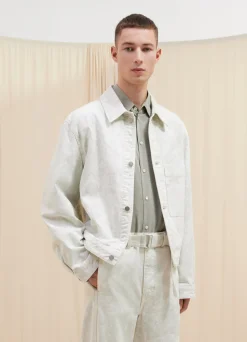Cheap VESTE TRUCKER BOXY Homme Denim|Vestes & Outerwear
